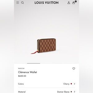 Louis Vuitton wallet